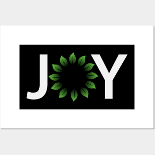 Joy having fun artistic typography design Posters and Art